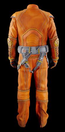 Lot # 25: Lost In Space (2018-2021) - Don West Stunt Roughneck Spacesuit Under Layers and Accessories - 4