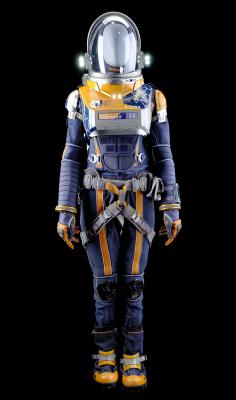 Lot # 45: Lost In Space (2018-2021) - Penny Robinson (Mina Sundwall) Complete Spacesuit Ensemble with Life Support System
