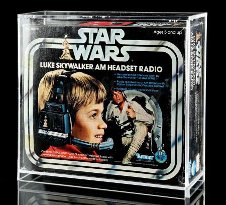 Lot # 8 - Luke Skywalker AM Headset Radio - Unused - 3