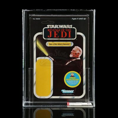 Lot # 150 - ROTJ Proof Card - Ben (Obi-Wan) Kenobi 48A AFA 85