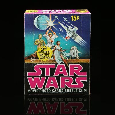 star wars bubble gum cards